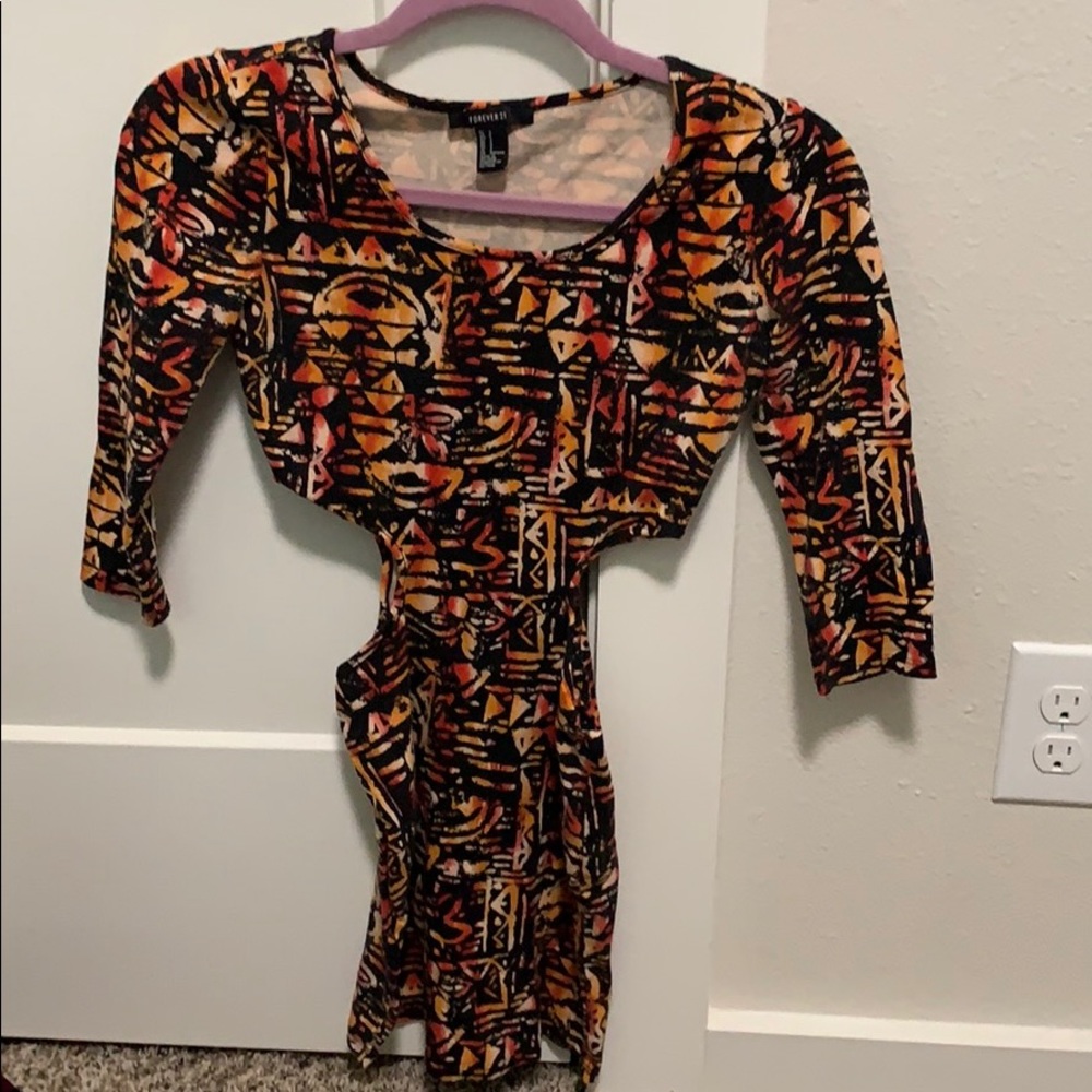 Cut out dress
